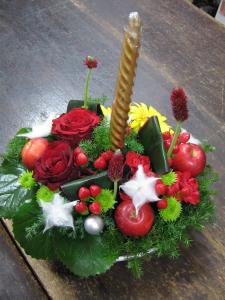 クリスマス☆のアレンジメント｜「フラワーギフト　花屋さん」　（福井県福井市の花キューピット加盟店 花屋）のブログ